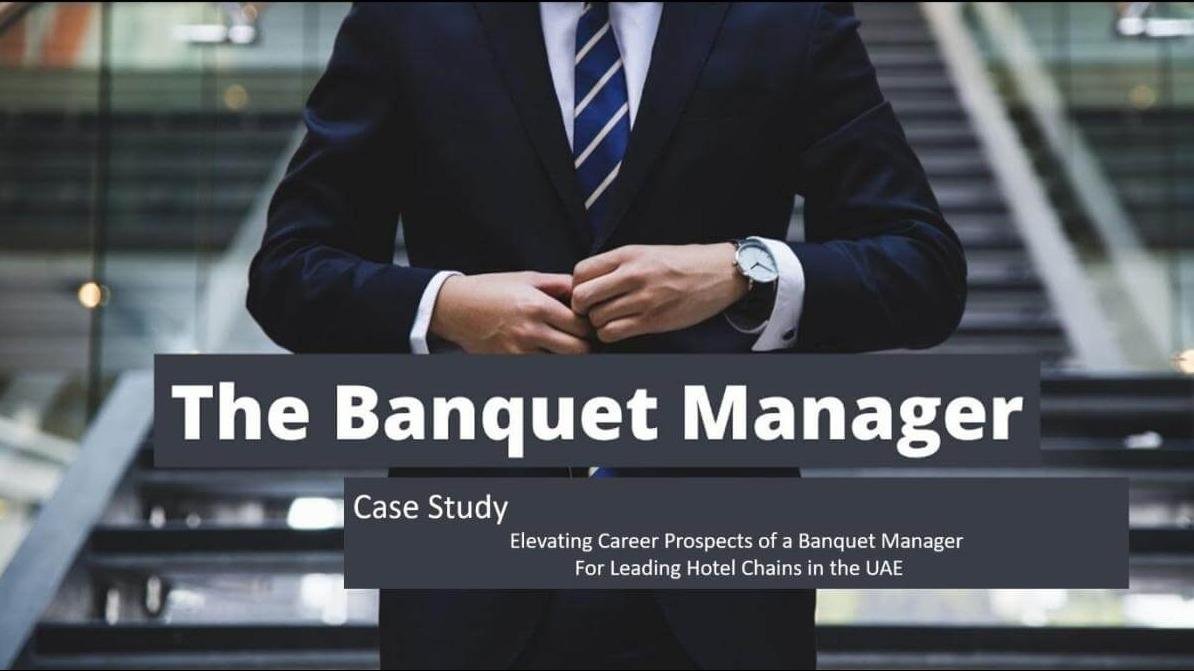 Elevating Career Prospects for a Banquet Manager with CV Designer for the GCC